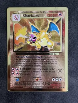 Charizard (Celebrations Metal Card) 004/102 Miscellaneous Cards & Products Holo - Image 1