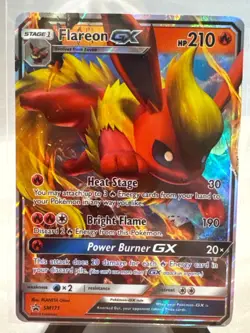 Pokemon Card Flareon GX SM171 Holo Black Star Promo Nam - Excellent Condition - Image 1
