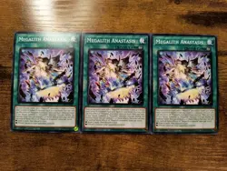 Megalith Playset Deck Core 9 Card DOOD Doom of Dimensions 1st Ed YuGiOh NM - Image 3