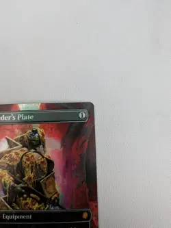 Commander's Plate 135 PROMO BORDERLESS FOIL TMNT Pizza Box Commander MTG Card - Image 5