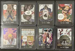 One Piece TCG Don Card Lot of 16 Different Art Styles Cards - Image 3