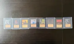 Magic The Gathering Mtg Alpha Small Lot Black Cards - Image 1