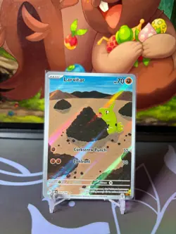 Larvitar - 203/197 - Obsidian Flames - Illustration Rare Pokemon TCG NM Card #2 - Image 1