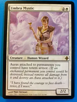 MTG 1x Umbra Mystic 52 Rise of the Eldrazi Modern Magic the Gathering Card x1 NM - Image 1