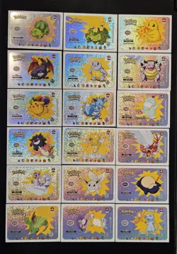 POKEMON SHINY CARD DATABASE Set - 18 Cards Peru (US Seller) - Image 1