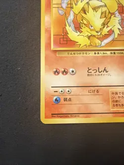 [LP] Arcanine Pokemon Card Japanese No.059 Squirtle Deck Vintage 7F27 - Image 4