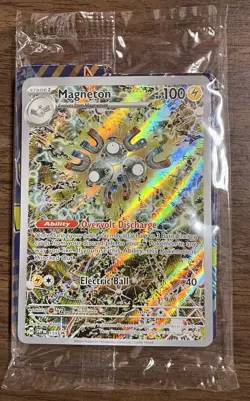 Pokemon TCG Magneton 159 SVP: Scarlet & Violet Promo Holo Card Stage 1 100 HP - Image 1