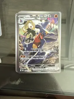 Pokemon Cynthia's Garchomp EX Full Art Holo 232/182 Fighting Card - Image 3
