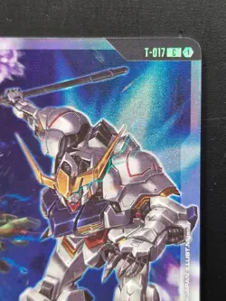Gundam Barbatos 4th Form FOIL Gundam Card Game Common T-017 Assemble Alt Art - Image 3