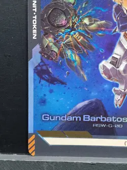 Gundam Barbatos 4th Form FOIL Gundam Card Game Common T-017 Assemble Alt Art - Image 4