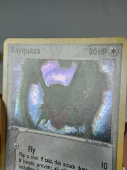 Pokemon TCG Rayquaza Holo Rare Card 3/17 Pop Series 1 Promos - Image 4