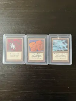 Magic The Gathering Mtg Alpha Artifact Small Lot - Image 1