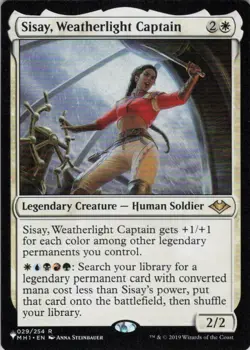 Sisay, Weatherlight Captain - The List - (29) - NM - Image 1