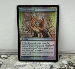 MTG Foil Mox Diamond, From the Vault Lightly Played - Image 1