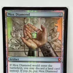 MTG Foil Mox Diamond, From the Vault Lightly Played - Image 3