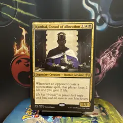 Magic: The Gathering Kambal, Consul of Allocation Rare 183 Kaladesh - Image 1