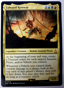 Edward Kenway - Mythic - MTG Assassin's Creed - 0053 NM - Image 1