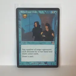 Wizards Wheel and Deal Rare Instant Blue Regular Onslaught English - Image 1