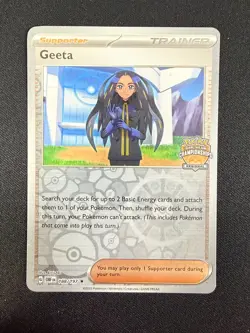 Geeta - 188/197 Regional Championships Obsidian Flames - Pokemon (NM) - Image 1