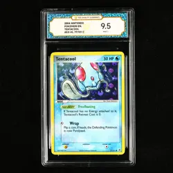 TQG 9.5 MINT+ 2004 Pokemon ENG Tentacool EX-HL 77/101 C - Image 2
