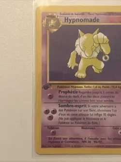 CARTE POKEMON HYPNOMADE 23/62 EDITION 1 FR RARE WIZARDS FOSSILE - BE/TBE - Image 2