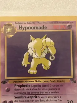 CARTE POKEMON HYPNOMADE 23/62 EDITION 1 FR RARE WIZARDS FOSSILE - BE/TBE - Image 4