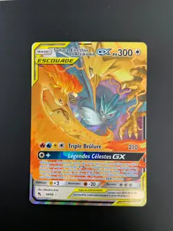Carte Pokemon : Sulfura, Electhor et Artikodin GX 44/68 Destinees Occultes FR - Image 1
