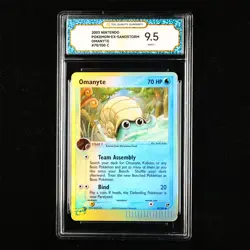 TQG 9.5 MINT+ 2003 Pokemon ENG Omanyte 70/100 C - Image 1