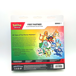 Pokemon TCG First Partner Illustration Collection Series 1 Box SEALED 3 Promos - Image 2