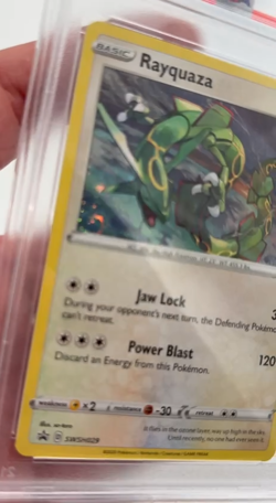 Rayquaza 📈 SWSH029 PSA 10 SWIRL 💎 Pokemon Sword Shield Black Star Promo SWSH - Image 2