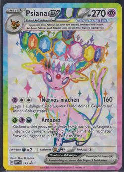 Psiana EX SVP 175 - Karmesin Purpur Black Star Promo - DE - NM - Pokemon TCG - Image 1