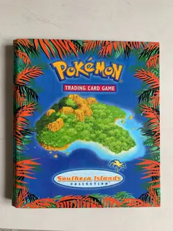 Cartes Pokemon Classeur / Binder Southern Island Wizards TBE++ - Image 1