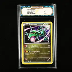 TQG 6 EX-MT 2016 Pokemon ENG Rayquaza XY141 Promo - Image 1