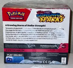 Pokemon TCG: Scarlet & Violet Surging Sparks Booster Box (36 Packs) NEW! SEALED! - Image 3