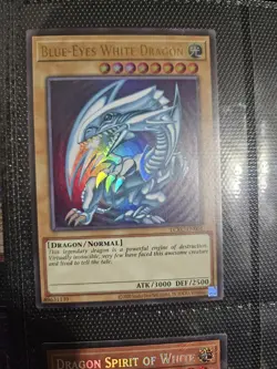 Blue-Eyes White Dragon (Version 2) LCKC-EN001 Legendary Collection Kaiba... - Image 1