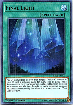 Final Light SAST-EN090 Yu-Gi-Oh! Light Play 1st Edition - Image 1