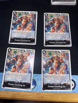 Pirates Docking Six (OP15-088) Adventure on Kami's Island Foil, Playset (x4) - Image 1