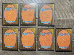 MTG lot of 7 Rare Cards: Mystic Remora, Hydroblast, Urza's Bauble, Purelace (x4) - Image 2