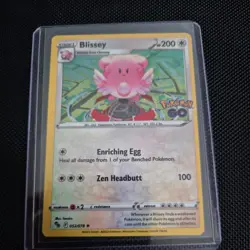 Blissey - 052/078 - Cosmo Holo Promo - Pokemon GO [with unused code card] - Image 1