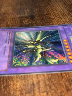 Yu-Gi-Oh Gaia the Dragon Champion LOB-125 Secret Rare Card Unlimited - Image 4