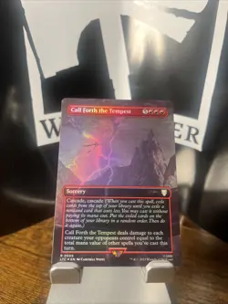 MTG English Call Forth the Tempest (Borderless) NM Normal - Image 1