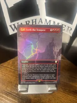 MTG English Call Forth the Tempest (Borderless) NM Normal - Image 2
