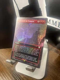 MTG English Call Forth the Tempest (Borderless) NM Normal - Image 4