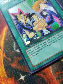 Yugioh UNITY (Spell Card) LIMITED EDITION JUMP-EN006 - RARE NM - Image 5