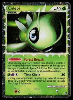 Pokemon Card - Celebi (Prime) Triumphant 92/102 Ultra Rare - Image 1