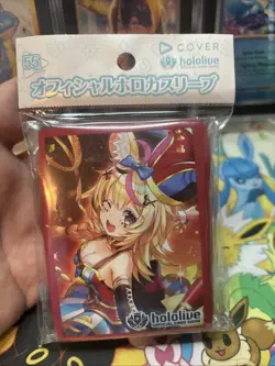 Hololive Official Card Game Vol.19 Omaru Polka sleeves 55 ct new sealed - Image 4