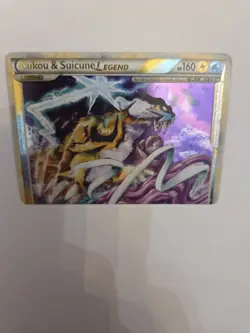 Raikou & Suicune Legend Top Card Pokemon Unleashed 92/95 NM - Image 2