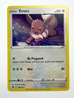 Pokemon TCG Eevee SWSH127 Promo SWSH: Sword & Shield Promo Cards - Image 1
