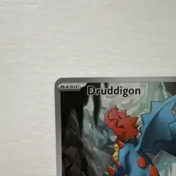 Pokemon Druddigon 151/086 Sv: White Flare 120 HP Illustration Rare Holo Card - Image 3