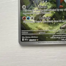 Pokemon Druddigon 151/086 Sv: White Flare 120 HP Illustration Rare Holo Card - Image 5